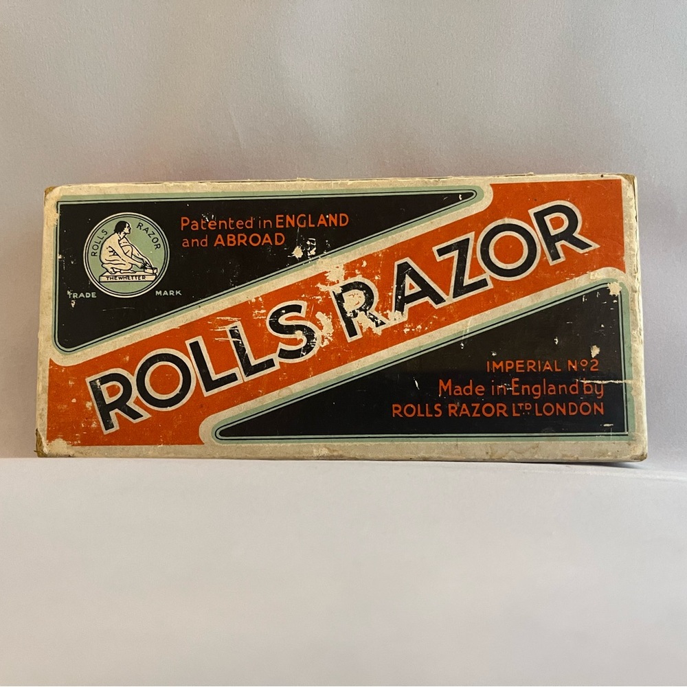 Vintage Rolls Razor Imperial No. 2 Nickel Plated